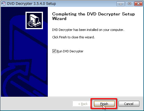 DVDdecrypterインストーラ－